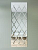 Зеркальное панно из зеркальной плитки ромб 30х51 см с фацетом 10 мм (размер 90х255см) в интернет магазине Зеркальной плитки Топ Декор